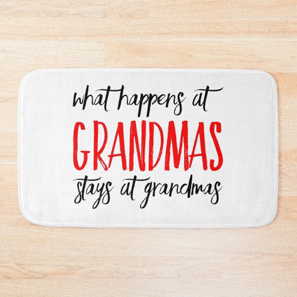 Item preview, Grandchildren Quote - What Happens designed and sold by SuperMerchMan.