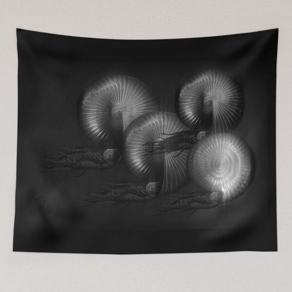 Item preview, ©DA Nautilus Fractal IAB Monochromatic designed and sold by OmarHernandez.