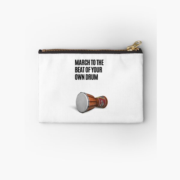 Item preview, MARCH TO THE BEAT OF YOUR OWN DRUM (NO LINES) designed and sold by Pbradley50.
