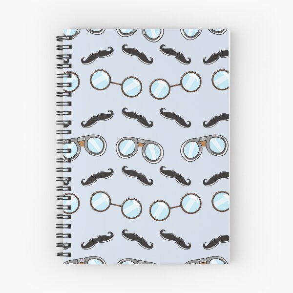 Item preview, Mustache Glasses Pattern designed and sold by acarrollton.