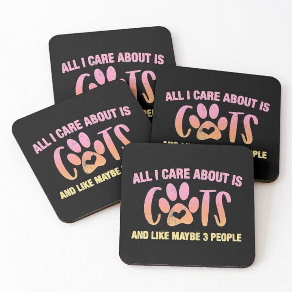 Item preview, All I Care About is Cats designed and sold by DisabledBlot.