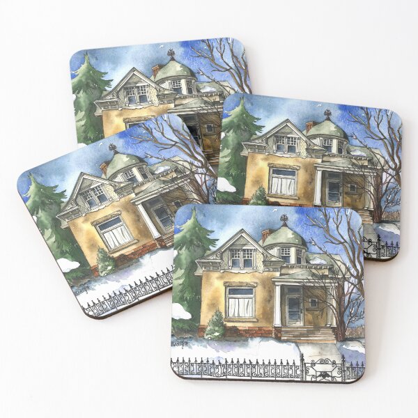 Item preview, Queen Anne Victorian Cottage designed and sold by ShelleyYlstArt.