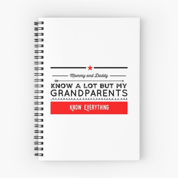 Item preview, Grandchildren Quote - Know Everything designed and sold by SuperMerchMan.