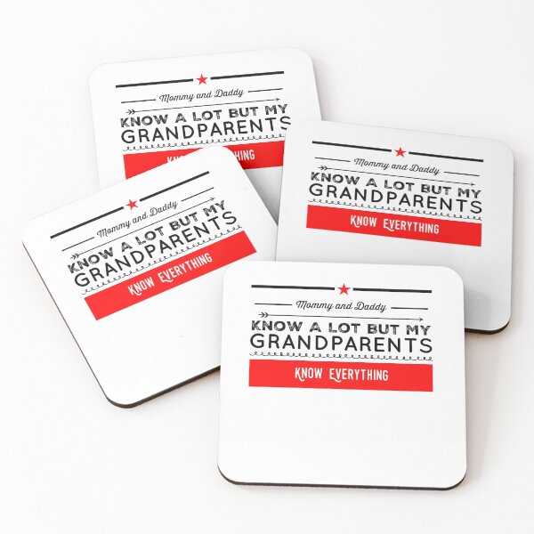 Item preview, Grandchildren Quote - Know Everything designed and sold by SuperMerchMan.