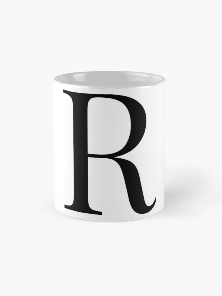 Thumbnail 4 of 6, Coffee Mug, Letter R designed and sold by marosharaf.