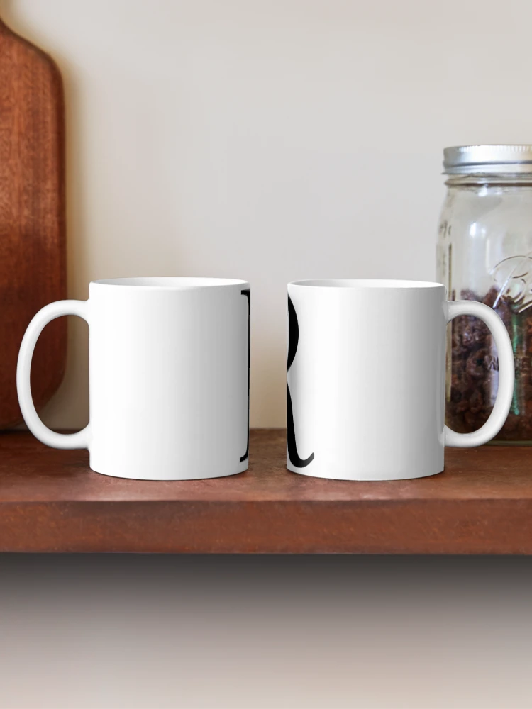 Thumbnail 2 of 6, Coffee Mug, Letter R designed and sold by marosharaf.
