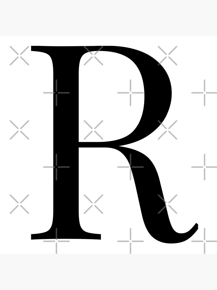 Thumbnail 5 of 5, Coasters (Set of 4), Letter R designed and sold by marosharaf.