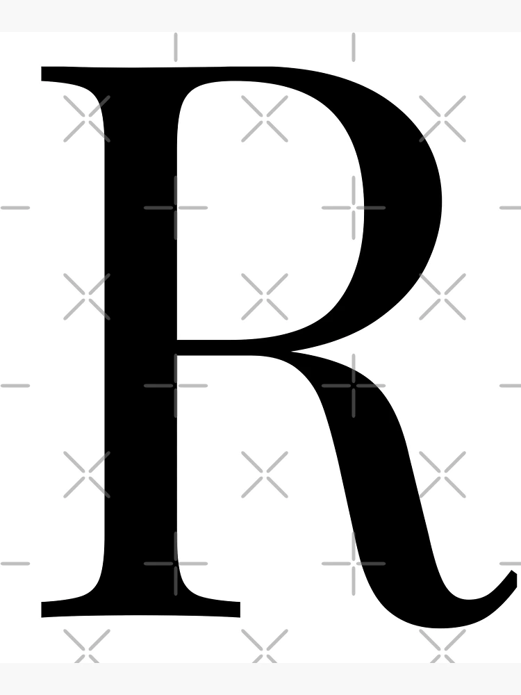 Thumbnail 5 of 5, Tote Bag, Letter R designed and sold by marosharaf.
