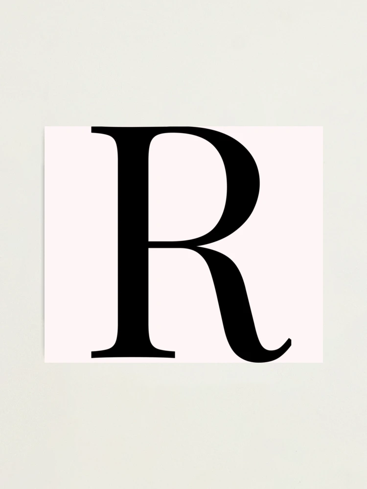 Letter R