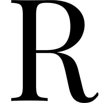 Letter R | Sticker