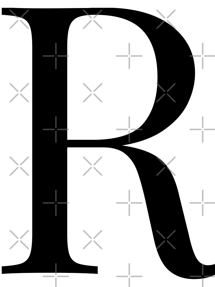Thumbnail 3 of 3, Scarf, Letter R designed and sold by marosharaf.