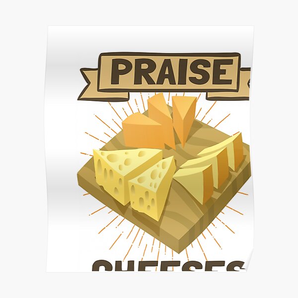 "Funny Praise Cheeses Jesus Cheese Lover Party Theme Art Nips Logo
