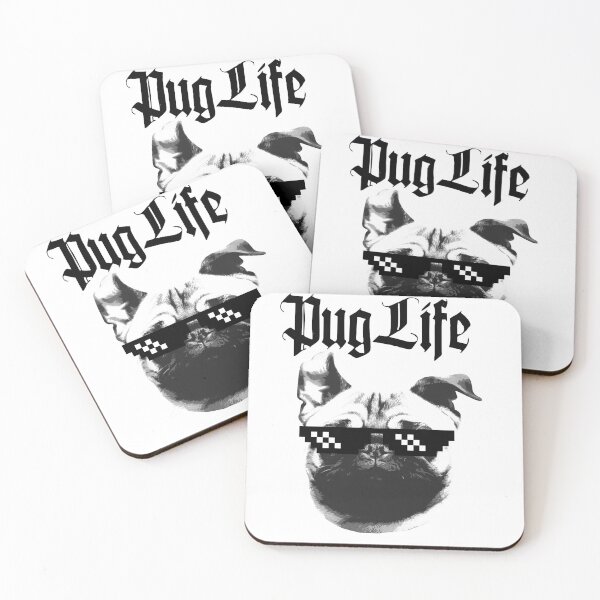 Item preview, Pug Life designed and sold by Lina Natalia Chaves Grijalba.