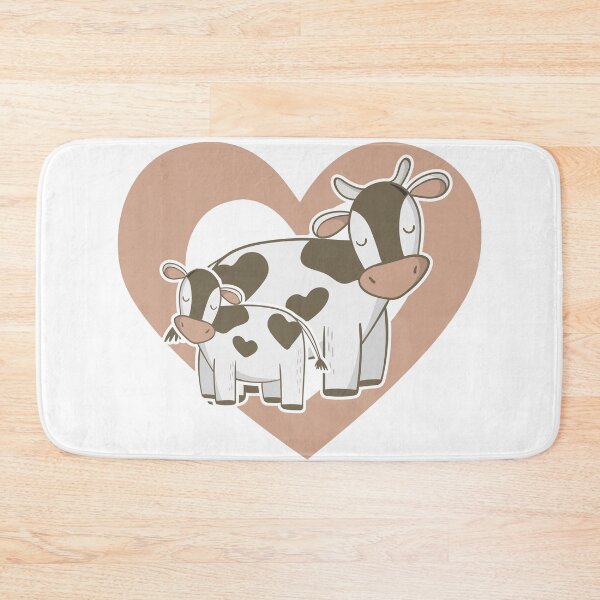Item preview, Cute Cow Heart designed and sold by eternallygifted.