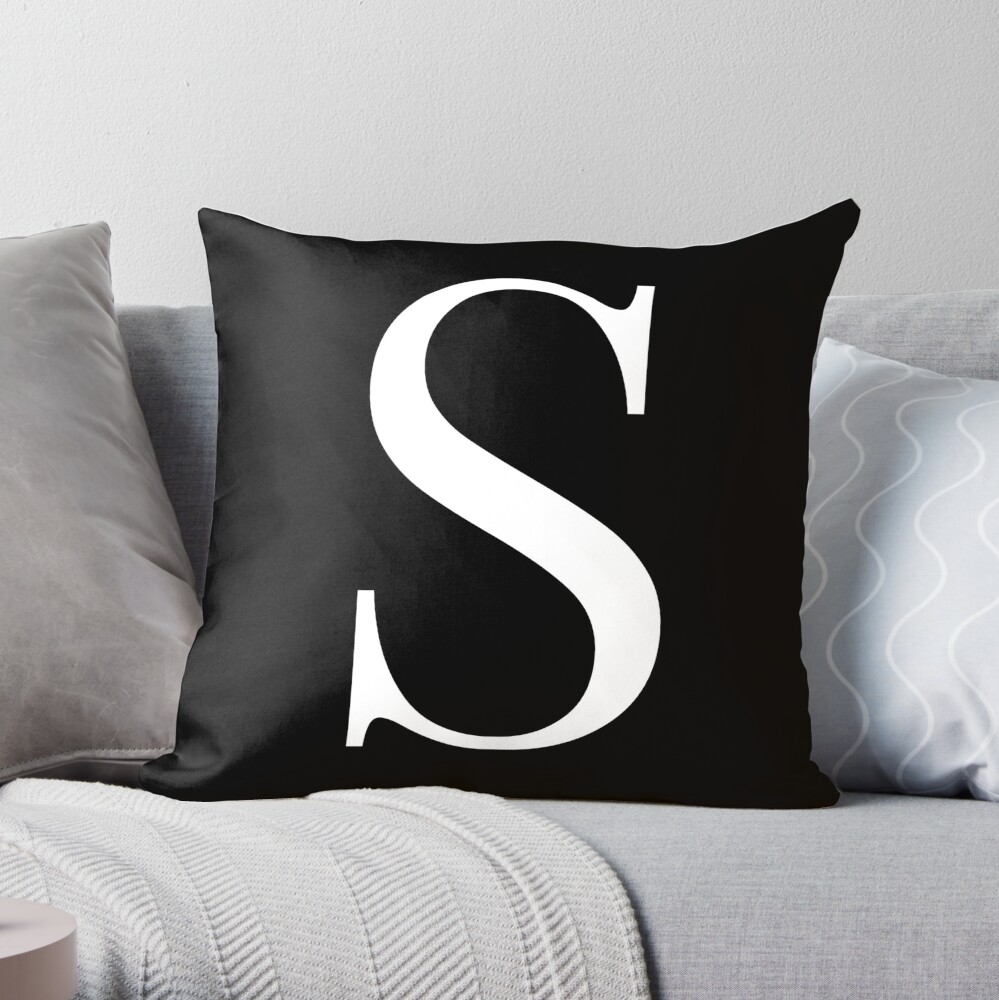 Stockholm Monogram Decorative Pillow