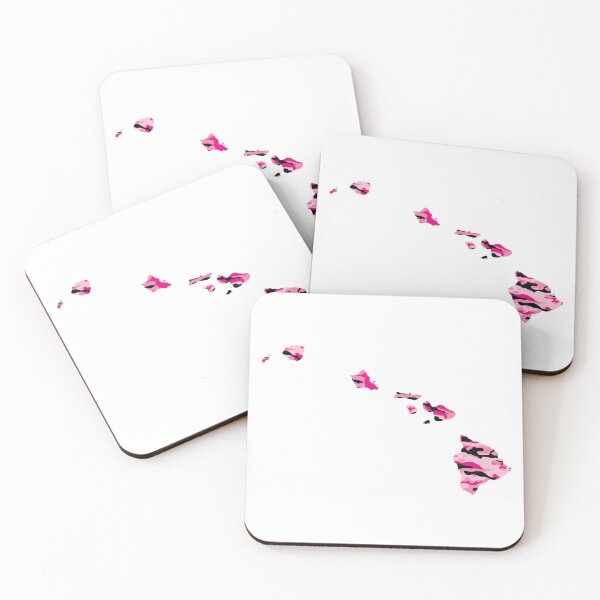Item preview, Hawaii - camouflage pink designed and sold by Kyla Nita.