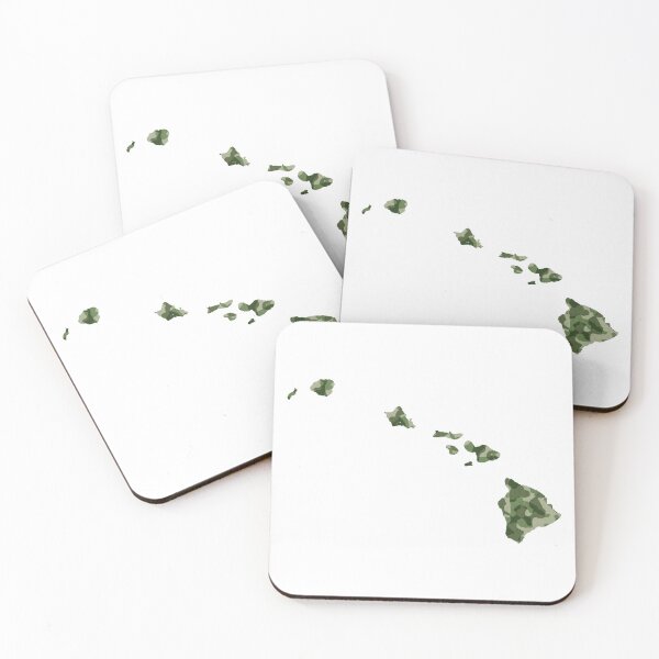 Item preview, Hawaii - camouflage green designed and sold by Kyla Nita.