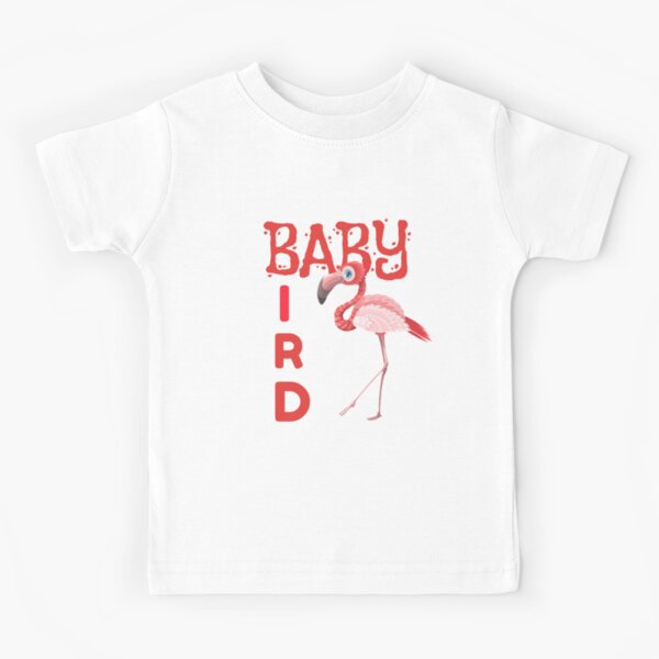 Vista previa del artículo con la obra «Pájaro bebé, mamá pájaro, papá familia camiseta familiar», diseñado y vendido por Burley Threads.