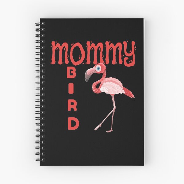 Item preview, Mommy bird, Daddy bird and baby bird flamingo family t shirt designed and sold by Burley Threads.