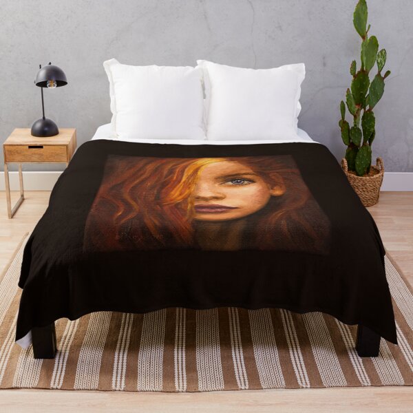 Item preview, Flame-haired girl designed and sold by IraPanyukova.