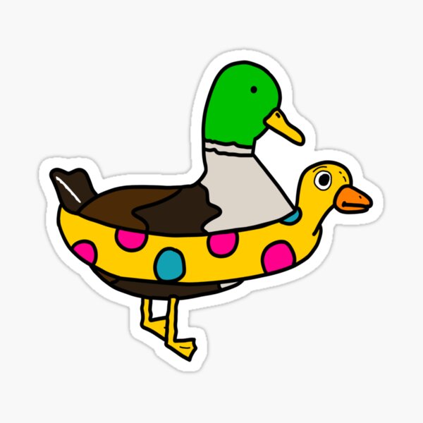 Duck And Duck Gifts Merchandise Redbubble - duckie momo roblox