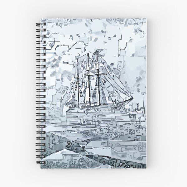 Item preview, Old Ship Sailing into the Future designed and sold by wilhelmgott.