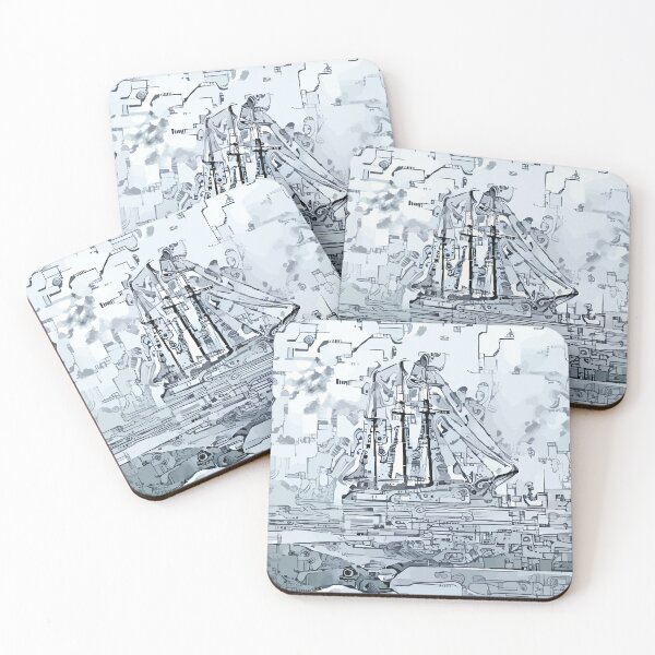 Item preview, Old Ship Sailing into the Future designed and sold by wilhelmgott.