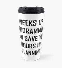 Planen Sie Ihre Programmierung. Thermosbecher