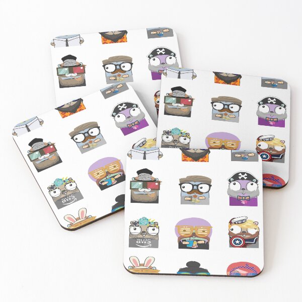 Item preview, golang gopher pack designed and sold by leesander.