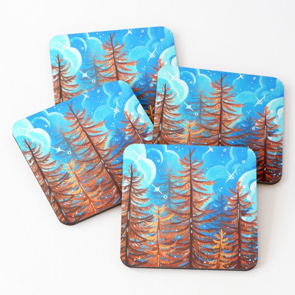 Item preview, Autumn Pine Trees designed and sold by Bethany  Dobson.