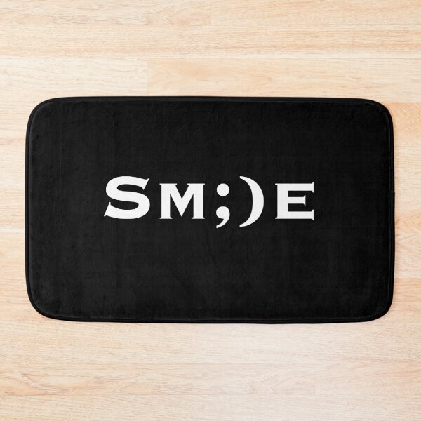 Artikelvorschau, Motivational Inspirational and Positive quote - smile typography text art by Word Fandom - wordfandom entworfen und verkauft von Kerry Pritchard.