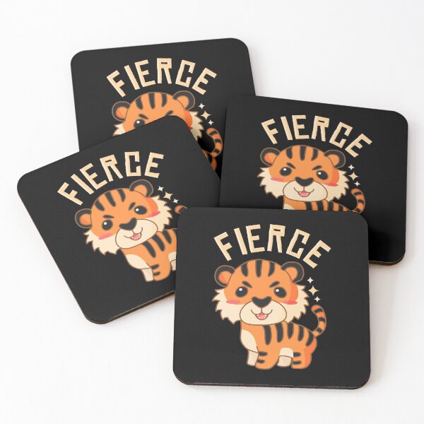Item preview, Tiger Cub Big Cat Kawaii Fierce  designed and sold by therealsadpanda.