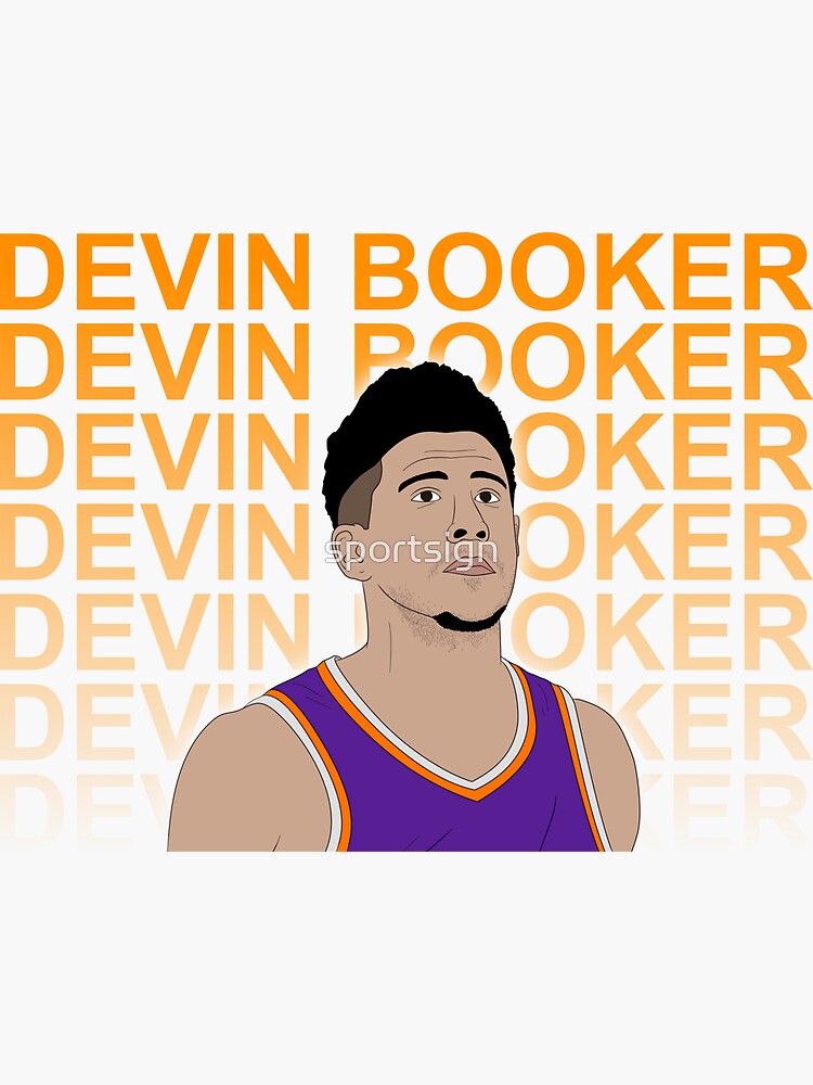 Devin Booker - Phoenix Suns Basketball by sportsign