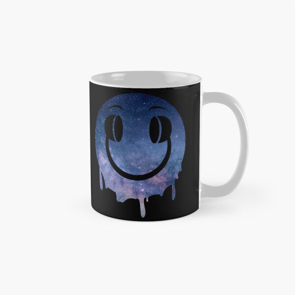 Item preview, Melting Smiley Face with Galactic Space Art designed and sold by Jay Bayne.