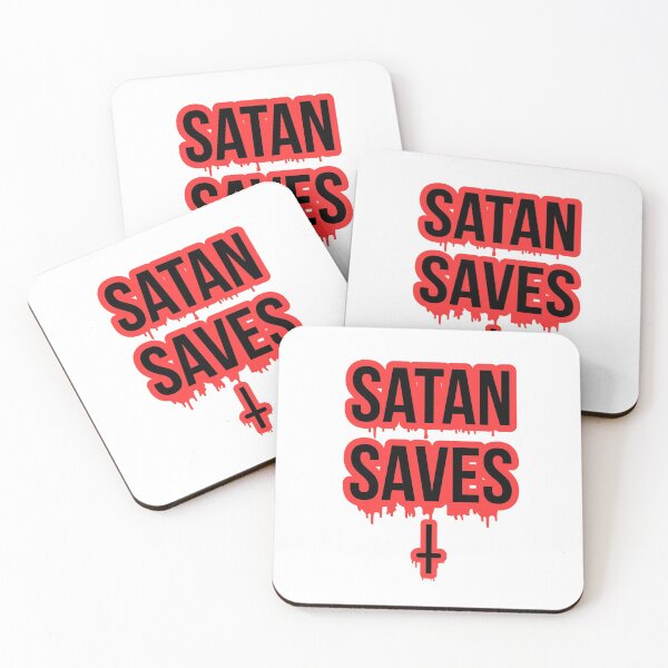 Item preview, Satan Saves designed and sold by DiscoBoogie.