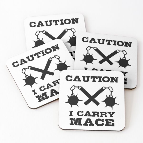 Item preview, Caution: I Carry Mace designed and sold by DiscoBoogie.
