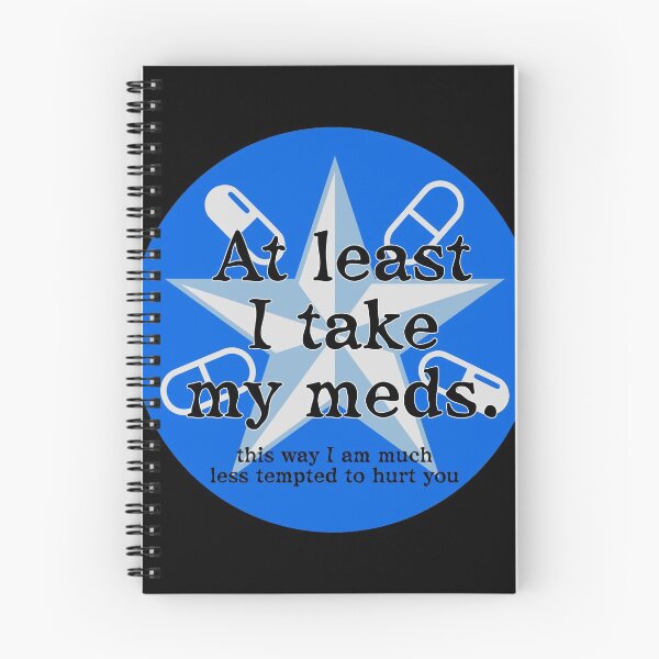 Item preview, I take my meds -blue designed and sold by RenaInnocenti.