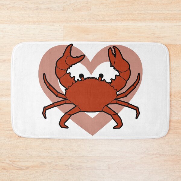 Item preview, Cute Crab Heart for Crab Lovers designed and sold by eternallygifted.