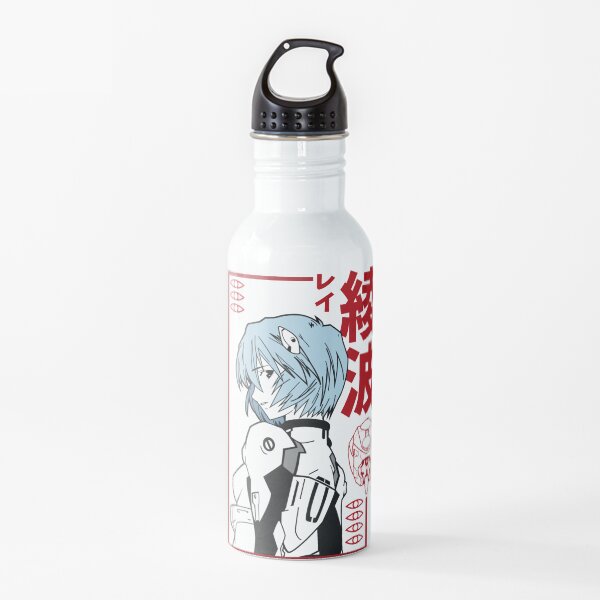 Black Evangelion Rei Ayanami Water Bottle