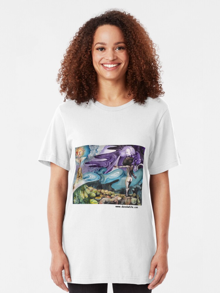 Alternate view of Spilt Blood Slim Fit T-Shirt