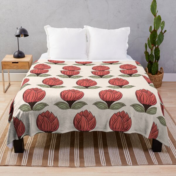 Item preview, Flower, Tulip, Peach, Pink Pattern designed and sold by acarrollton.