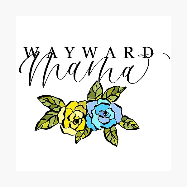 Item preview, Wayward Mama handlettering designed and sold by OliviaLettering.