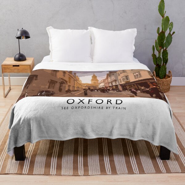 Item preview, Oxford (Railway Poster) designed and sold by andrewroland.