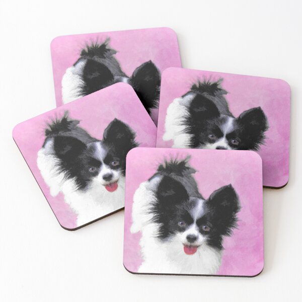 Item preview, Papillon (White and Black) designed and sold by alpendesigns.