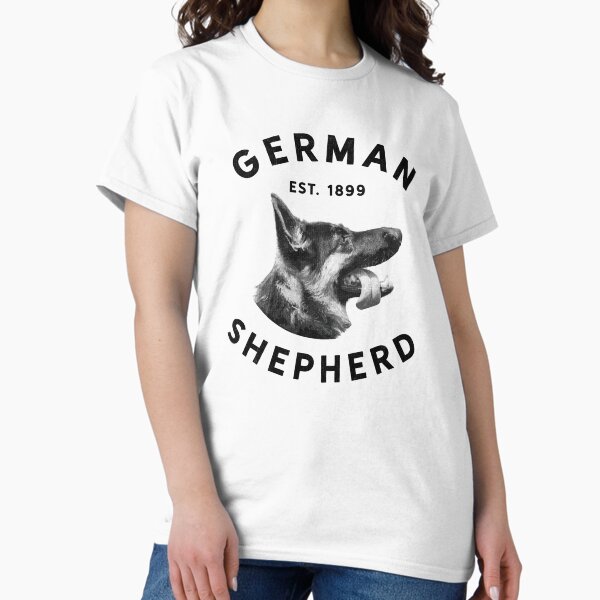 Item preview, Vintage German Shepherd Dog Lover GSD 1899 Tongues Out Novelty designed and sold by ripsydesigns.