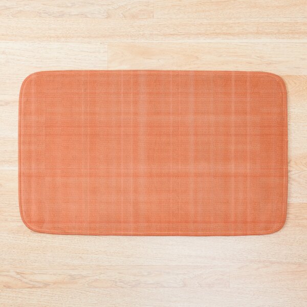 Item preview, Living Coral Plaid Fabric designed and sold by Gravityx9.