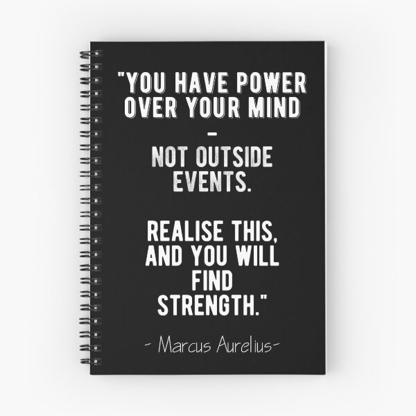 Item preview, You Have Power Over Your Mind - Marcus Aurelius Stoic Quote designed and sold by MotivationFlow.