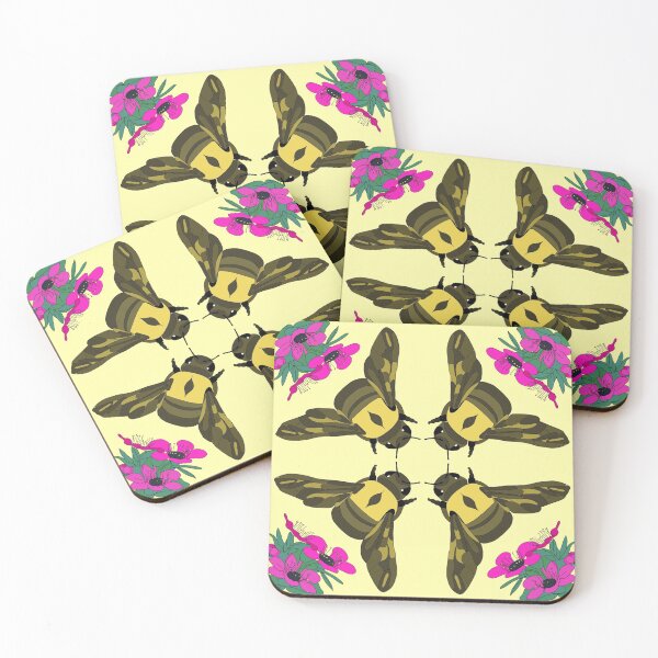 Item preview, The bee and the flower designed and sold by artinterrupted.