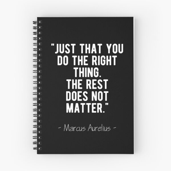 Aperçu de l'œuvre Faire ce qu'il faut - citation de Marc Aurèle créée et vendue par MotivationFlow.