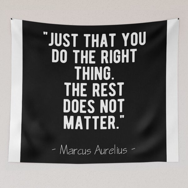Item preview, Do The Right Thing - Marcus Aurelius Quote designed and sold by MotivationFlow.